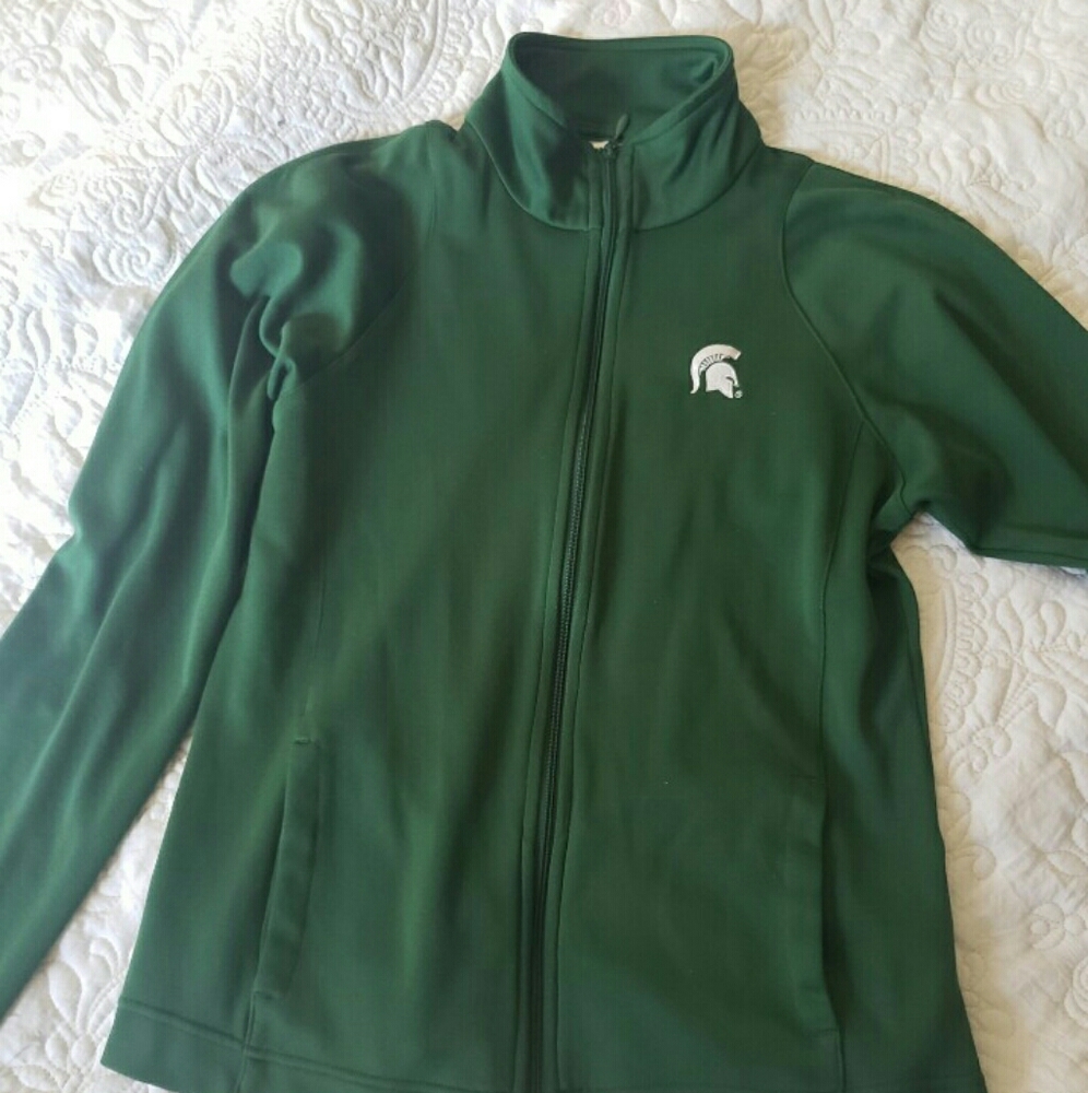 Michigan State, Nike light weight zip up jacket